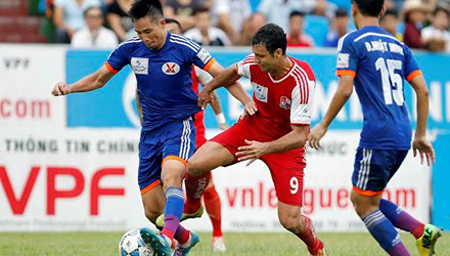 Trận đấu giữa Than Quảng Ninh và Đồng Nai có đến 8 bàn thắng.